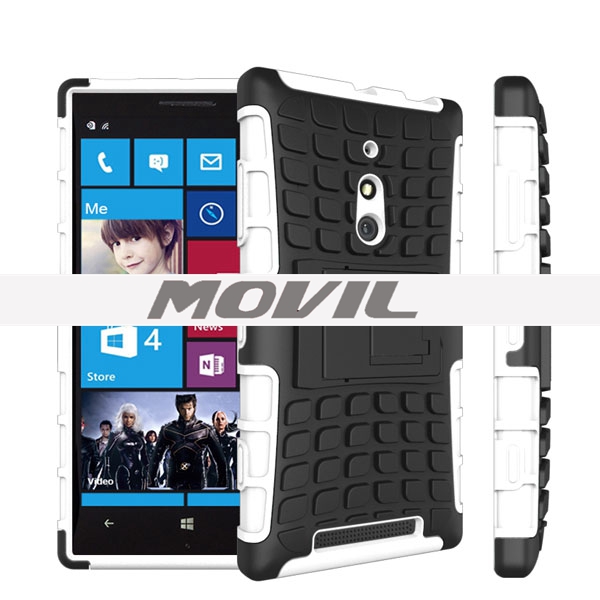 NP-1900 2 en 1 funda para  Nokia Lumia 830 con soporte-8